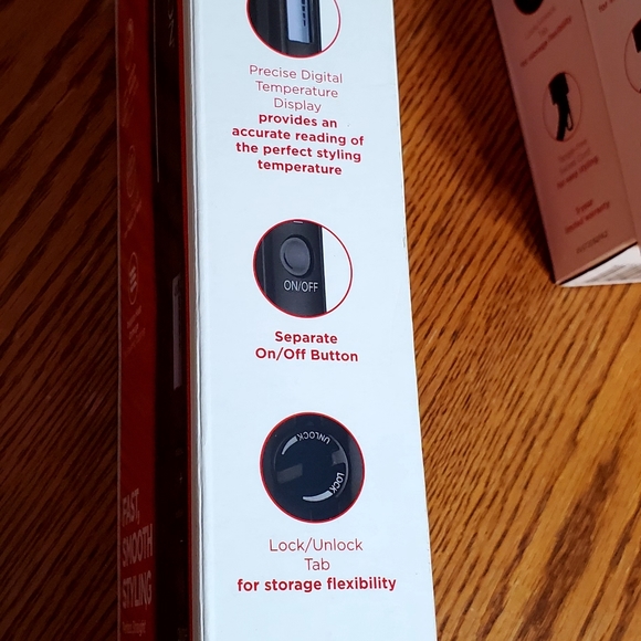 Revlon Rvst2082 Tourmaline Ceramic Digital Straightener, 1 Inch, Black - Picture 5 of 5